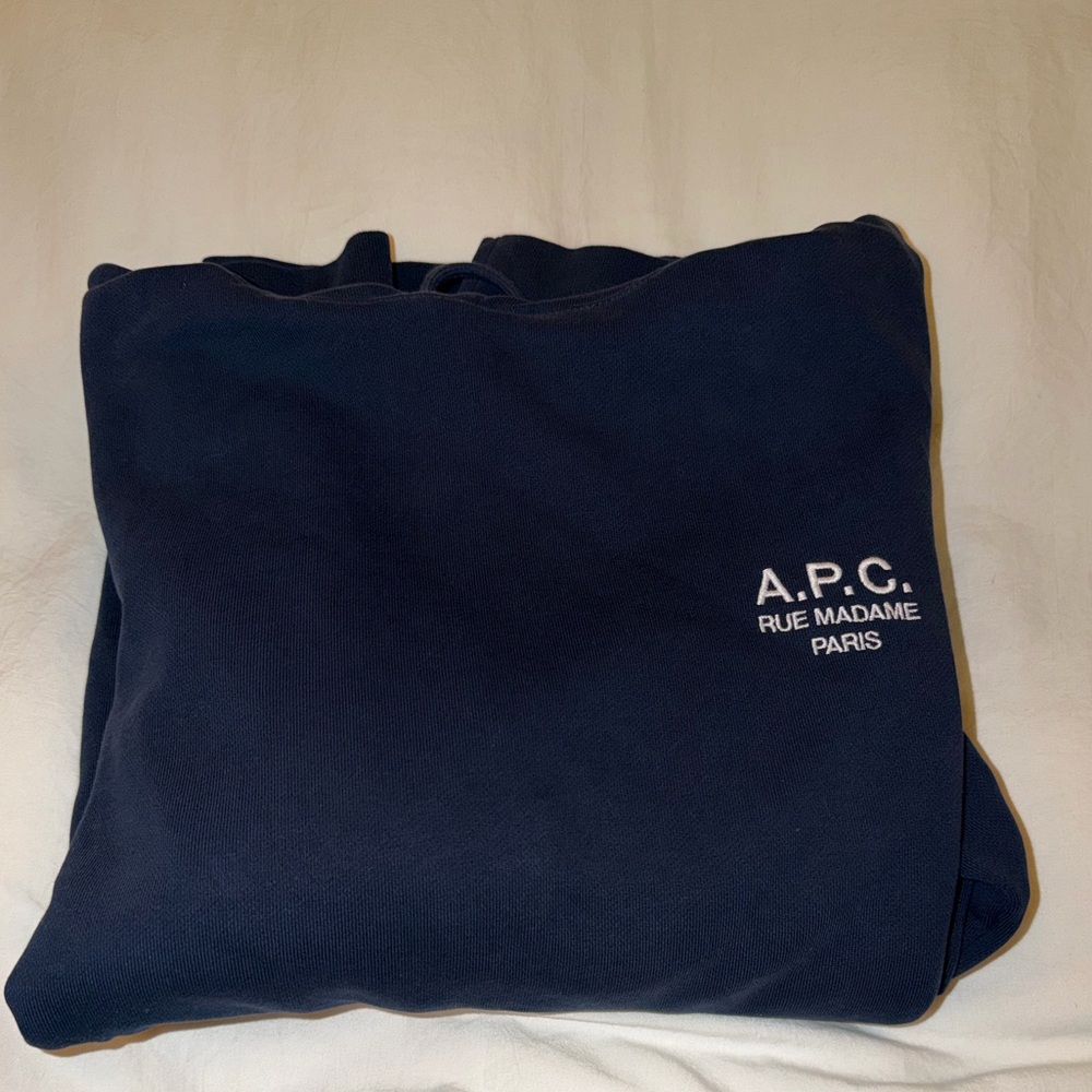 A.P.C. Midnight Blue Hoodie